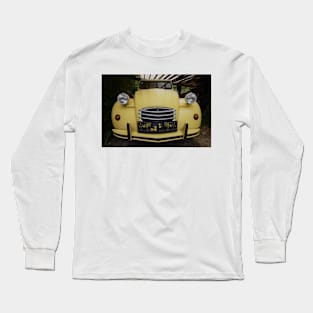 Citroen 2 CV yellow my duck Long Sleeve T-Shirt